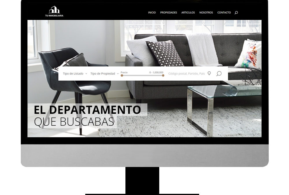 Diseño de Páginas Web para Inmobiliarias